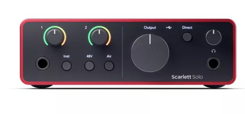 Focusrite scarlett solo 4th - scarlett, (4th