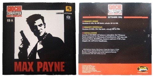 Max payne giochi per il - cd,