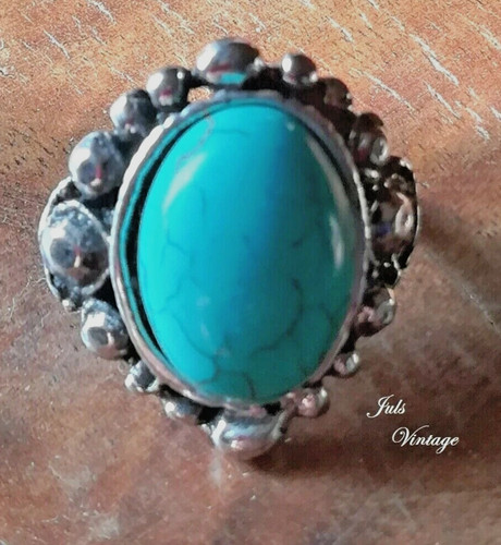 Antico anello turchese - in,
