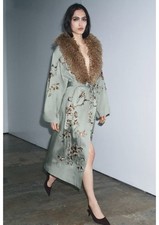 KIMONO ZARA COLLO PELLICCIA