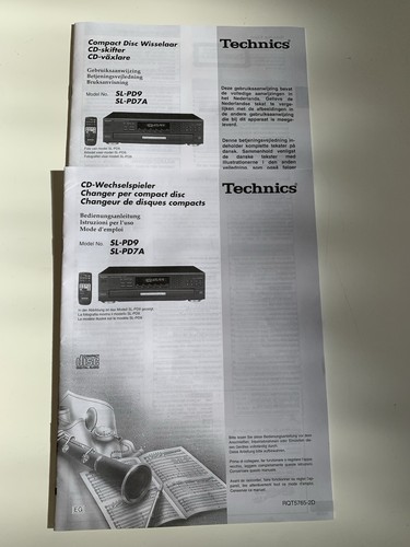 Manuali originali technics - originali,