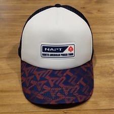 Cappello berretto North American Poker Tour Snapback NAPT Vegas carte gioco d'azzardo camionista