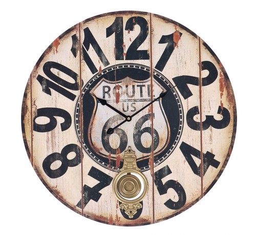 Orologio muro tondo - , pendolo