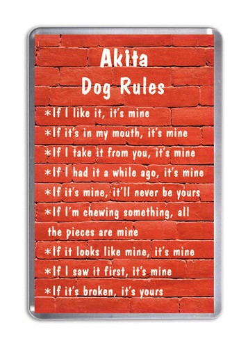 Akita dog rules - akita,