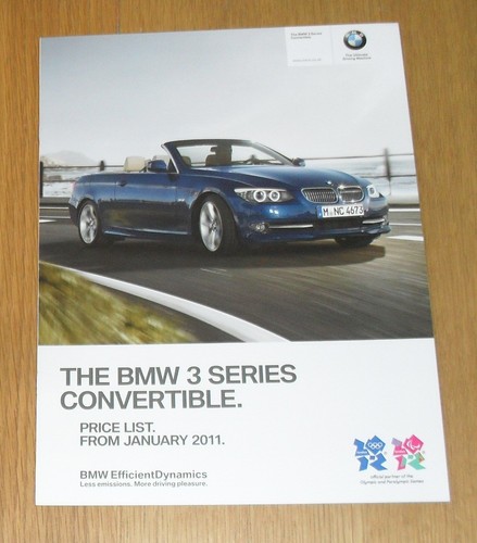 Bmw serie cabrio e93 - serie, 3