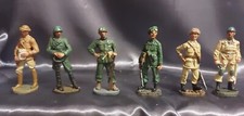 Figurini Soldatini In Piombo Soldati Italiani WW2 h. 8 Cm.
