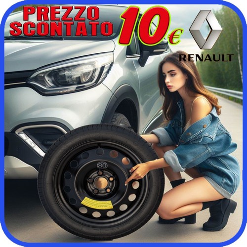 Ruotino renault captur - renault, 17"