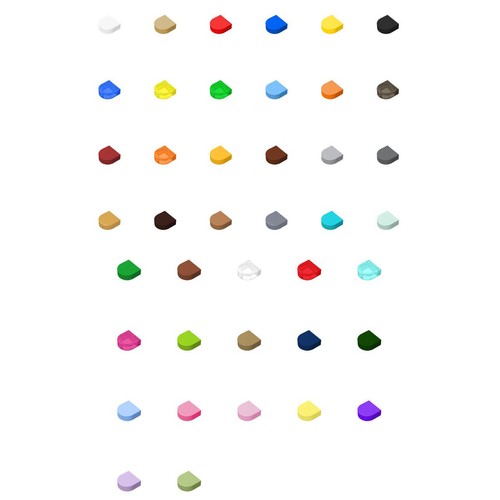 100x 24246 piastrelle tonde - 24246,