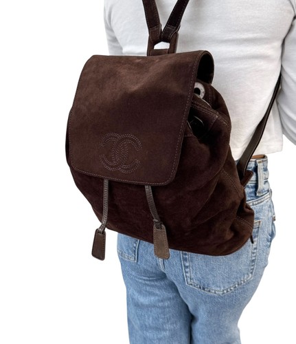 Chanel zaino vintage logo - zaino,
