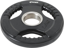 Disco Peso in Ghisa Gommato