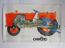 OM TRATTORE 615 EDIZIONE S.A.N. MANIFESTO ORIGINALE (8)