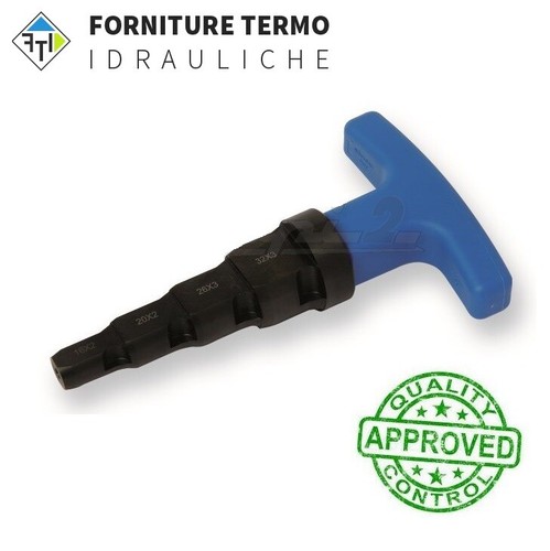 Calibratore sbavatore x tubo - /,