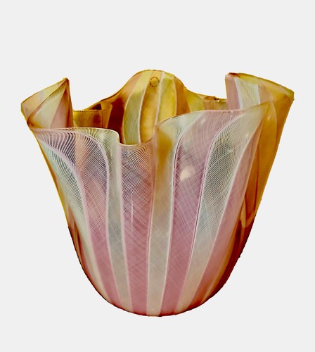Vaso venini fazzoletto - vaso, “fazzoletto”
