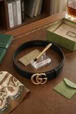 Cintura Gucci in pelle con