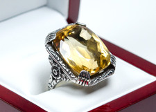 935 argento anello grande in - argento,