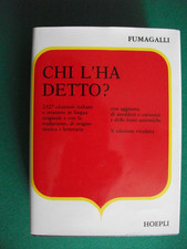 Giuseppe Fumagalli CHI L'HA