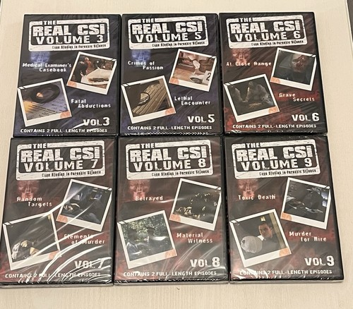 The real csi dvd bundle - x, 6