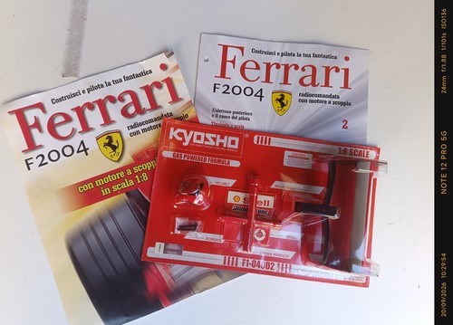 Ferrari f2004 kyosho - f2004, 1:8