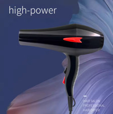 Asciugacapelli Professionale Da 2000W Parrucchiere Con 2 Velocità Phon Capelli