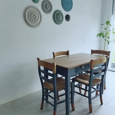 Tavolo pranzo 4 sedie - e,