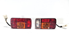 COPPIA FARO FANALE POSTERIORE FANALINO DX SX PIAGGIO APE TM 703 BENZINA/VOLANTE