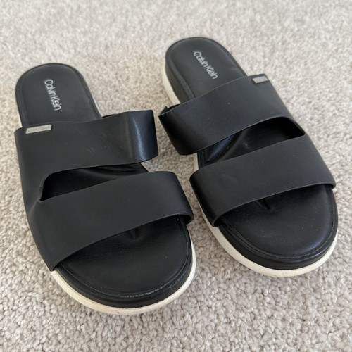 Calvin klein sandali neri - calvin,