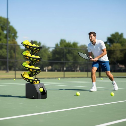 Macchina lanciapalle tennis - macchina,
