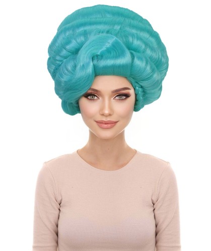Parrucca drag queen blu - , chiaro