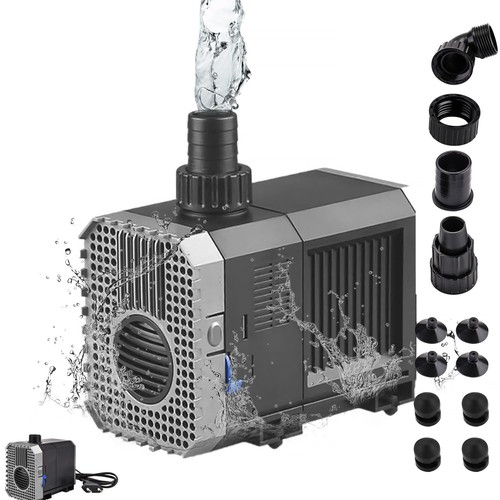 Pompa acqua 3000l 55w - 3000l/h,