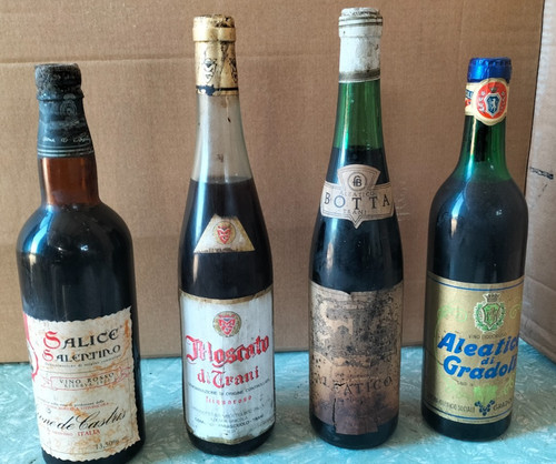 Lotto bottiglie vino - 4, vintage