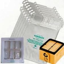Set Farfalla 6 Sacchetti Folletto VK135 VK136 + 6 Dovina + Microfiltro Originali
