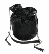 ZARA BORSA NERA ECOPELLE TOTE