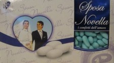 Confetti di Mandorla Spagnola36  SPOSA NOVELLA CELESTE 0AN0