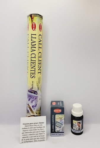 Llama cliente incienso - incienso, y