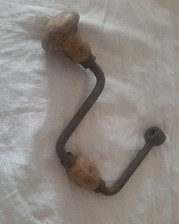 Vintage-trapano manuale per legno anni 50(spedizione tracciata)