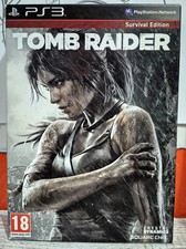 TOMB RAIDER COFANETTO SURVIVAL EDITION PS3 PLAYSTATION 3 EDIZIONE ITALIA OTTIMO