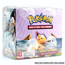 Case Protettivo Trasparente Display Box 36 Bustine Pokemon in Plastica Rigida