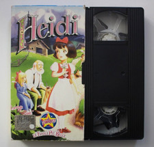 MovieFair HEIDI (1995),VHS STARDUST,LE FAVOLE PIU BELLE,CARTONI,VIDEOCASSETTA