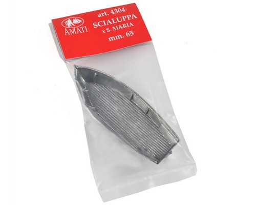 Scialuppa antica per caravella