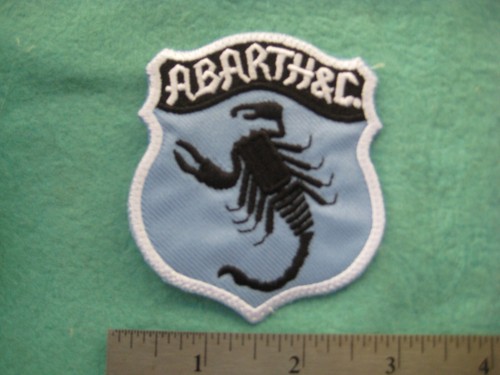 Patch cappello fiat - cappello, abarth