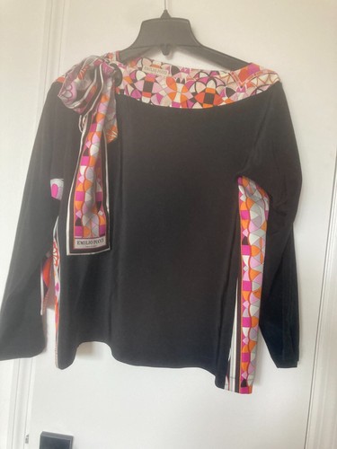 Camicetta emilio pucci seta - in,