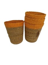 PORTAVASI INTRECCIATI IN CORDA