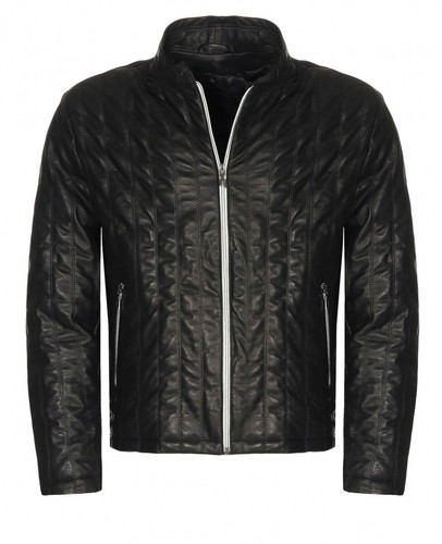 Giacca pelle armano - in,