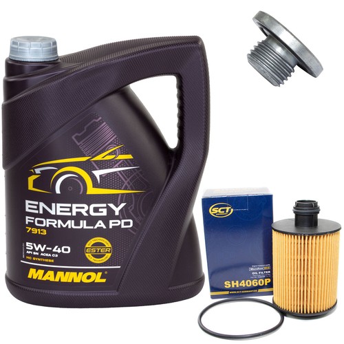 Kit olio motore 5 - kit, litri