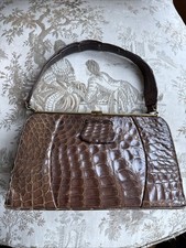 Borsa vintage in pelle di