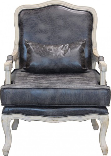 Poltrona classica ecopelle - poltrona,