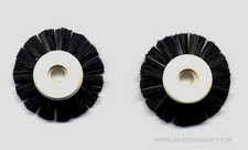 2 Spazzole per tessitura nuove