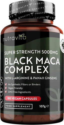 Maca nera peruviana - nera,
