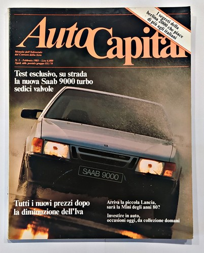 Autocapital febbraio 1985 - autocapital,