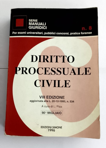 Diritto processuale civile - processuale,